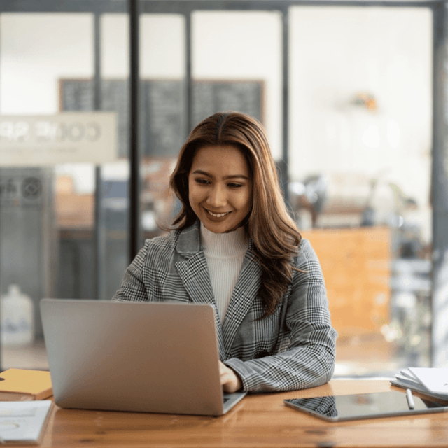 Landing marketing team member